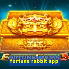 fortune rabbit app